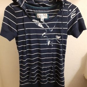 American eagle hooded shirt